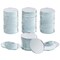 120 Pack Small Round Mirrors for Crafts, 1 Inch Glass Tile Circles for Wall Decor, Mosaics, DIY Projects, Home Decorations